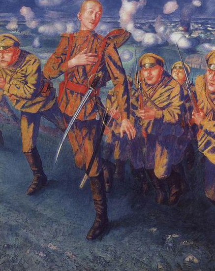 Сложились два ужаса: на западе лютый враг, на востоке еще более лютая родина, охваченная жаждой грабежа и самоистребления