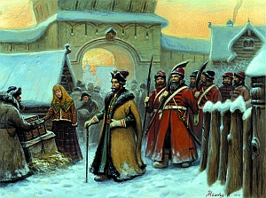 Для пресечения воровства в Москве царским указом учреждены караулы