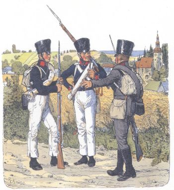 Пруссия. Бранденбургский пехотный №12 полк (1813)