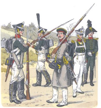 Россия. Линейная пехота (1812-15)