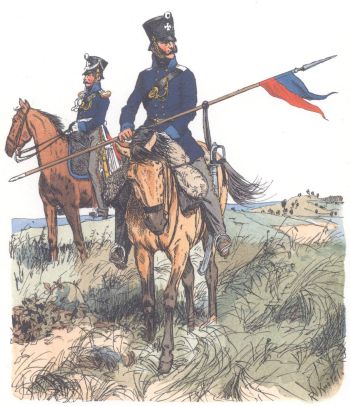 Пруссия. Эльбский ландверный кавалерийский полк (1813-14)