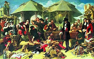 Великое посольство - работает на верфи в Дептфорде