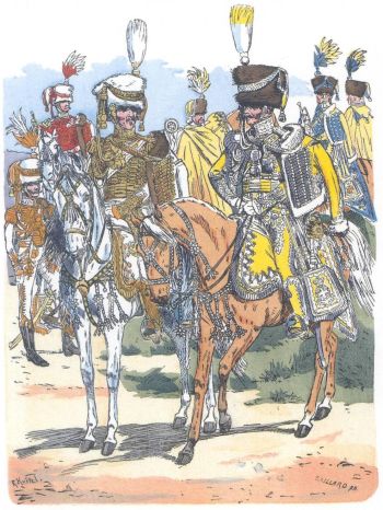 Неаполь. Гвардейская кавалерия (1812)