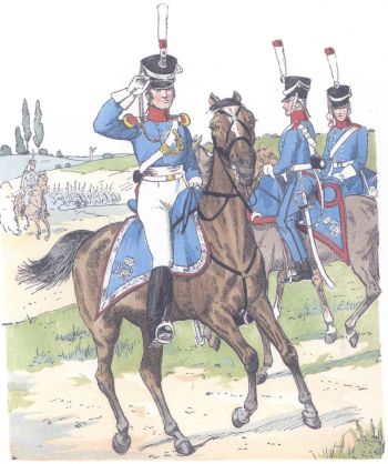 Гессен-Кассель. Лейб-драгунский полк (1813-21)