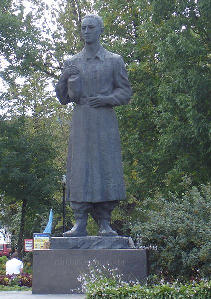 На Подоле открыт памятник Г.С. Сковороде